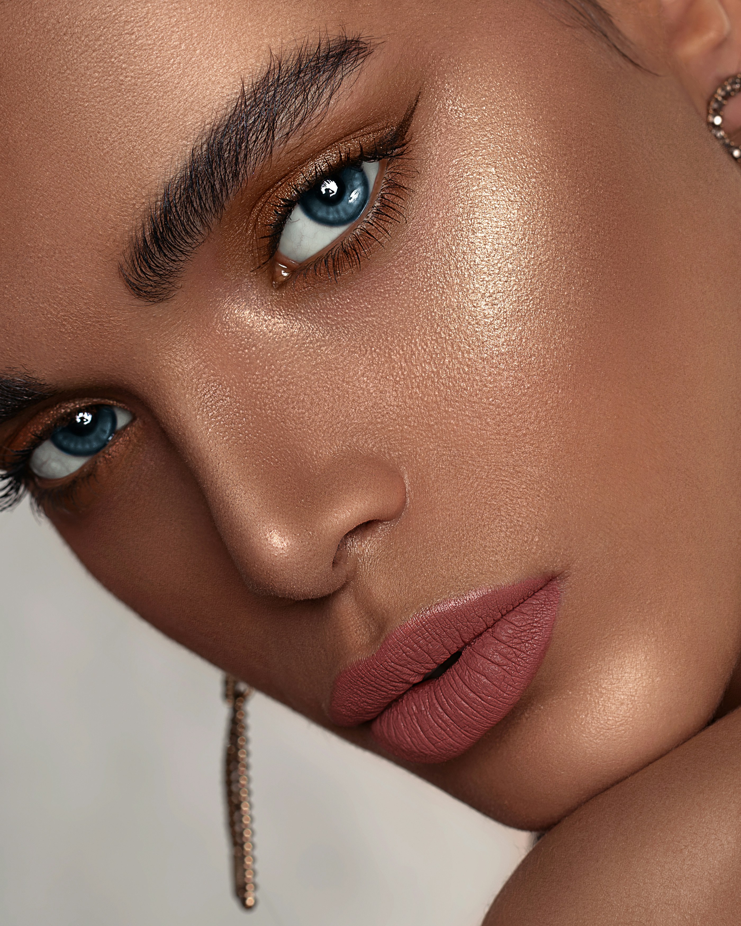 Close up beautiful women